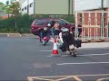 Mini Moto Race Crash Danger!