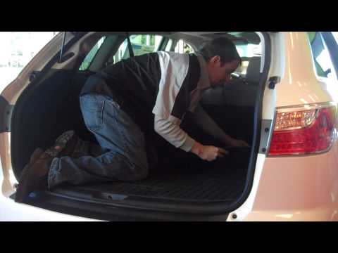 How to install a  Mazda CX-9 Cargo Tray