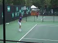 Pac-10 Championship individual tennis match (2/4)