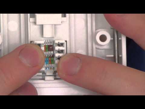 how to fit vdsl faceplate