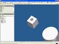 Autodesk Inventor 11 tutorial #8 \"Revolve Cut\" Autodesk Inventor 11 tutorial #8 \"Revolve Cut\"