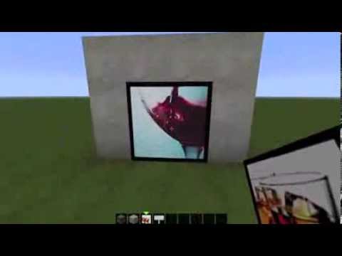 how to go through a painting in minecraft