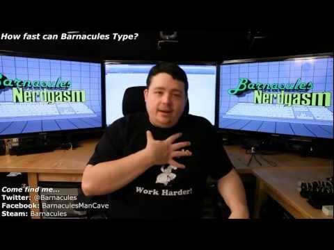Nerdgasm - Fat People Work Harder T-Shirt: http://www.cafepress.com/LiterallyFunny In this video I take a series of typing tests with commentary to show everyone how fa...
