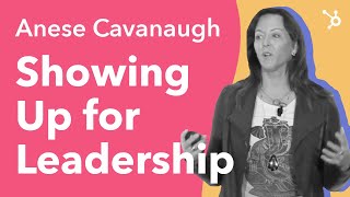 Photo of Anese Cavanaugh speaking