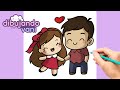 The Best 14 Anime Parejas Amor Chibi Dibujos Kawaii