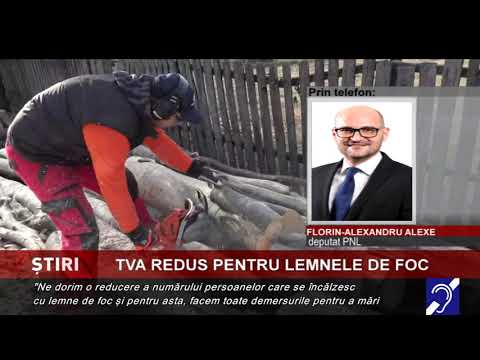 TVA redus pentru lemnele de foc