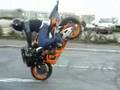 crash en stoppie