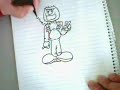 what is he drawing..? what is he drawing..?