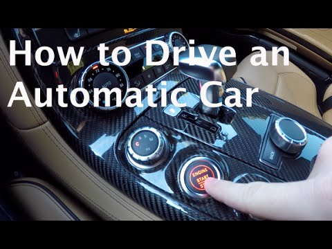 how to drive an automatic vehicle