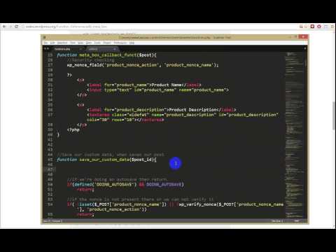 how to add meta box in wordpress