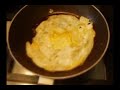 Baking an egg