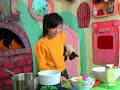 *Winner: 2008 - Out of the Box Pilot* Food Party is a (would-be) TV cooking show with a spicy Saigon kitchen-witch as your hostess, a cast of unruly puppets as culinary advisors, and a cavalcade of hip-hop/sports world celebrities as surprise dinner guests. Shot on location in a technicolor cardboard kitchen, each episode will instruct you on how to prepare wild gourmet multi-course meals with ingredients you probably have on hand in your kitchen already, such as pretzel rods, cheese puffs, eggs, sugar, secret ingredients, and pizza. After all, you never know who might show up for dinner.