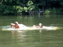 Sinking a boat on the danabo river in malibu