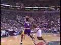 Kobe Bryant 28 points vs GP & Sonics 1998-99 (Tomahawk Dunk)