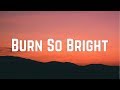 Bella Thorne - Burn So Bright (Lyrics)