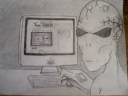 \"ALIEN\" CAUGHT ONLINE!!!!