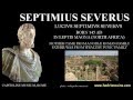 septimius severus biography septimius severus biography