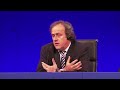 uefa president michel platini backs a winter world cup in qatar after giving a press conference following the uefa congress in london, england, on friday.