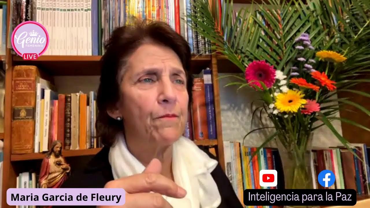 San Leon Magno en Inteligencia para la Paz con Maria Garcia Fleury.