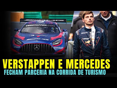 VERSTAPPEN E MERCEDES JUNTOS... MAS NO GT WORLD |Max Verstappen vira parceiro de fábrica da Mercedes