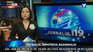 Rafał Pankowski o akcji w Mołdawii w ramach FARE Action Week, 24.10.2010 (mołd.).