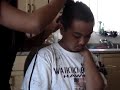 Boboys hair shaved off