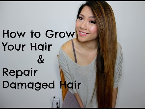 how to grow damaged hair
