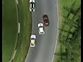 rFactor Cadwell Ligowy PRS  - wypadek - heli cam