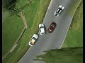 rFactor Cadwell Ligowy PRS  - wypadek - heli cam