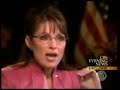 Sarah Palin CBS Interview with Katie Couric Sarah Palin CBS Interview with Katie Couric
