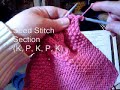 Cabled Section of Bernat Cabled Hat.wmv