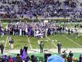 videos de NU students rush the field, Nov 22, 2008