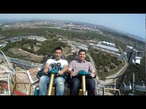 Coaster - Shambhala is the brand new roller coaster of PortAventura Resort in Salou, Spain. Manufactured by Bolliger & Mabillard, the ride is the Europe's tallest roll...