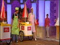 Paul O'Grady and Julian Clary take part in an ice-cream throwing world record attempt on The Paul O'Grady Show (27/09/07).