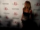 nicky hilton arriving @ sephora 10 yrs event 7/18/08