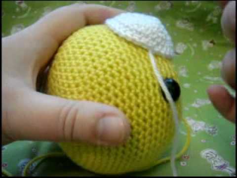 how to attach amigurumi pieces