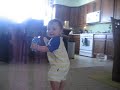 Aidan walking Aidan walking
