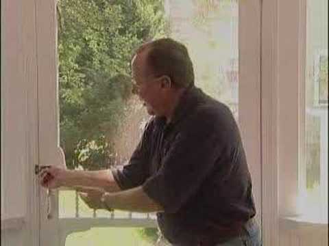 how to fix a door screen