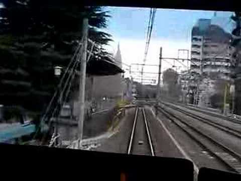 JR山手線　外回り　渋谷　から　原宿