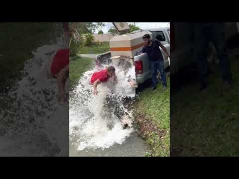 TAK SIĘ NAPEŁNIA STAW RYBAMI