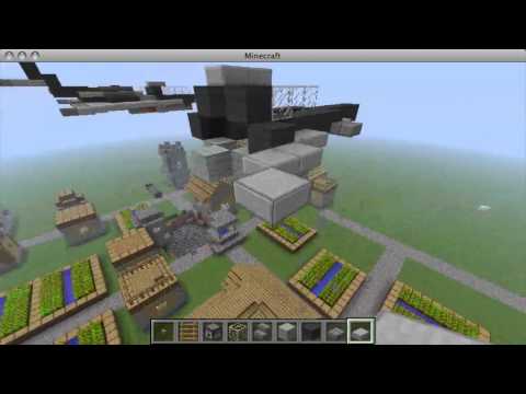 Minecraft: How to make a Realistic Jet (Tutorial)