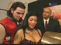little bastard (on behalf of finlay) & khali choose their entry numbers for the 2007 rumble royale.