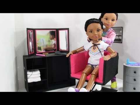 How to Make an 18 inch Doll Salon Styling Chair
