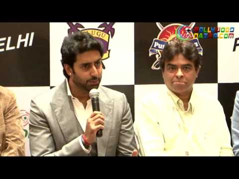 Abhishek Bachchan at Pro Kabaddi League press meet