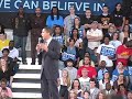 Obama in Greenville, NC