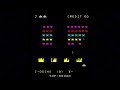 played to space invaders 5 different versions. space invaders 1978 taito, cosmic guerilla 1979 universal, invinco 1979 sega, shuttle invaders 1979 omori electric, space fever 1979 nintendo