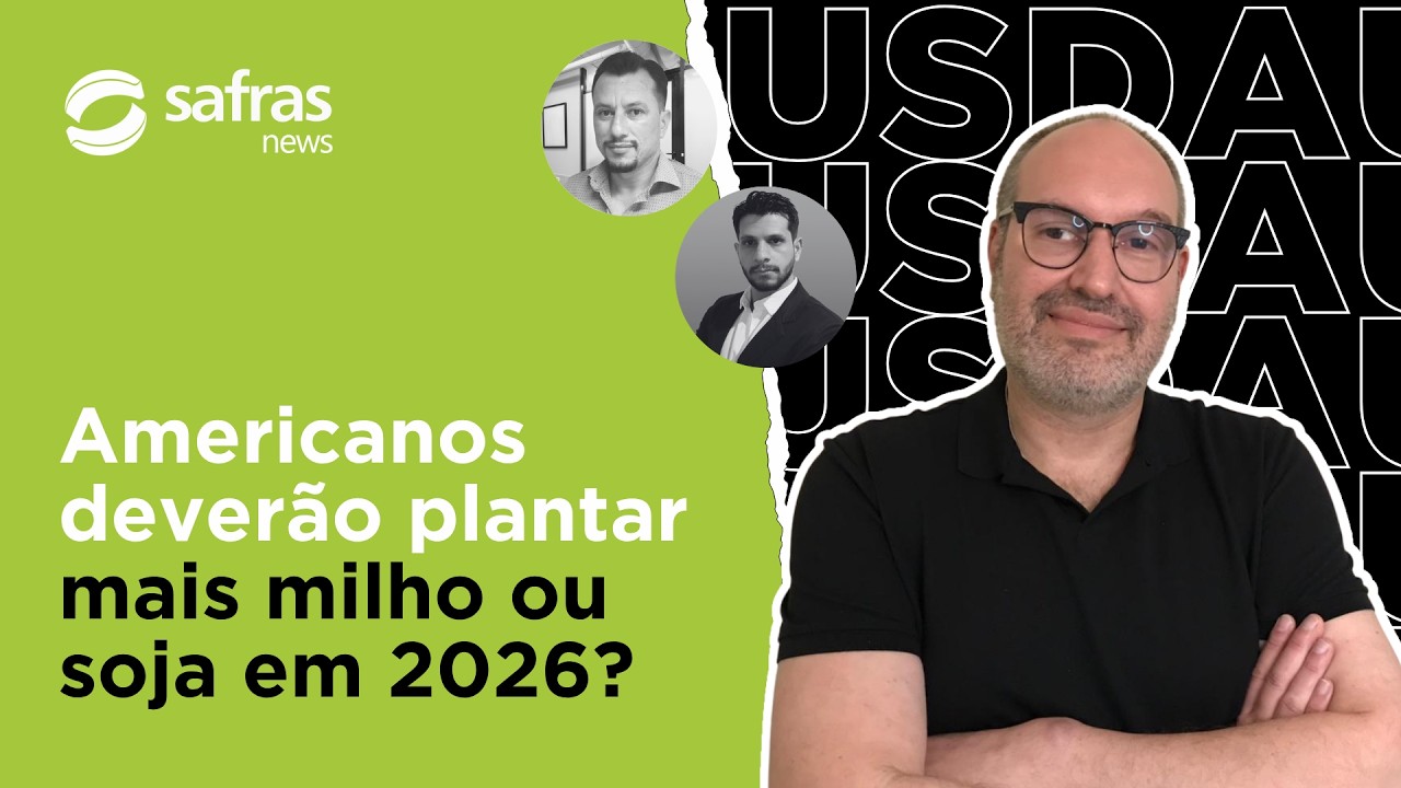 O que esperar do relatório de plantio dos EUA em 2026? Nossos analistas antecipam no PRÉ-USDA
