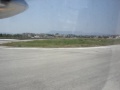 Partenavia P68 landing in Kerkyra