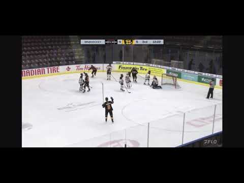 Liam (#6 Black) assists on a goal against North Shore Warriors CSSHL Playoffs ( March 8/24)