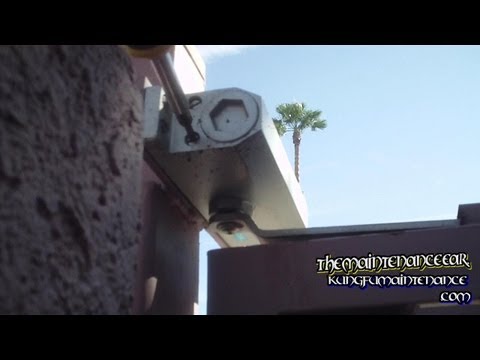 how to adjust auto door closer